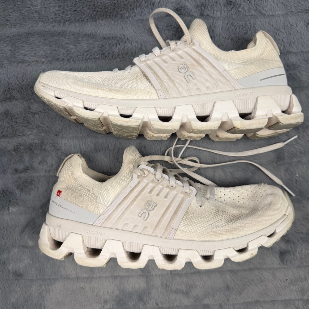 On Cloudswift Womens Running Shoes White Ivory 3W10451040 Size 10.5